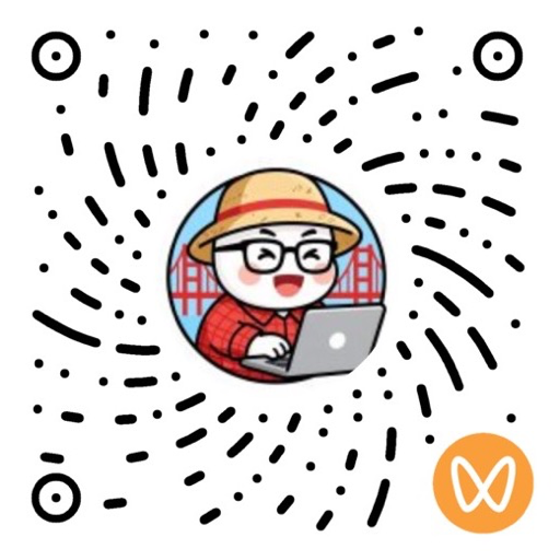 QR code for 硅谷码农那些事儿 on WeChat Channels